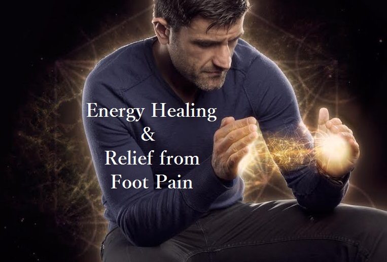 Energy healing and relief from foot pain by Jerry Sargeant