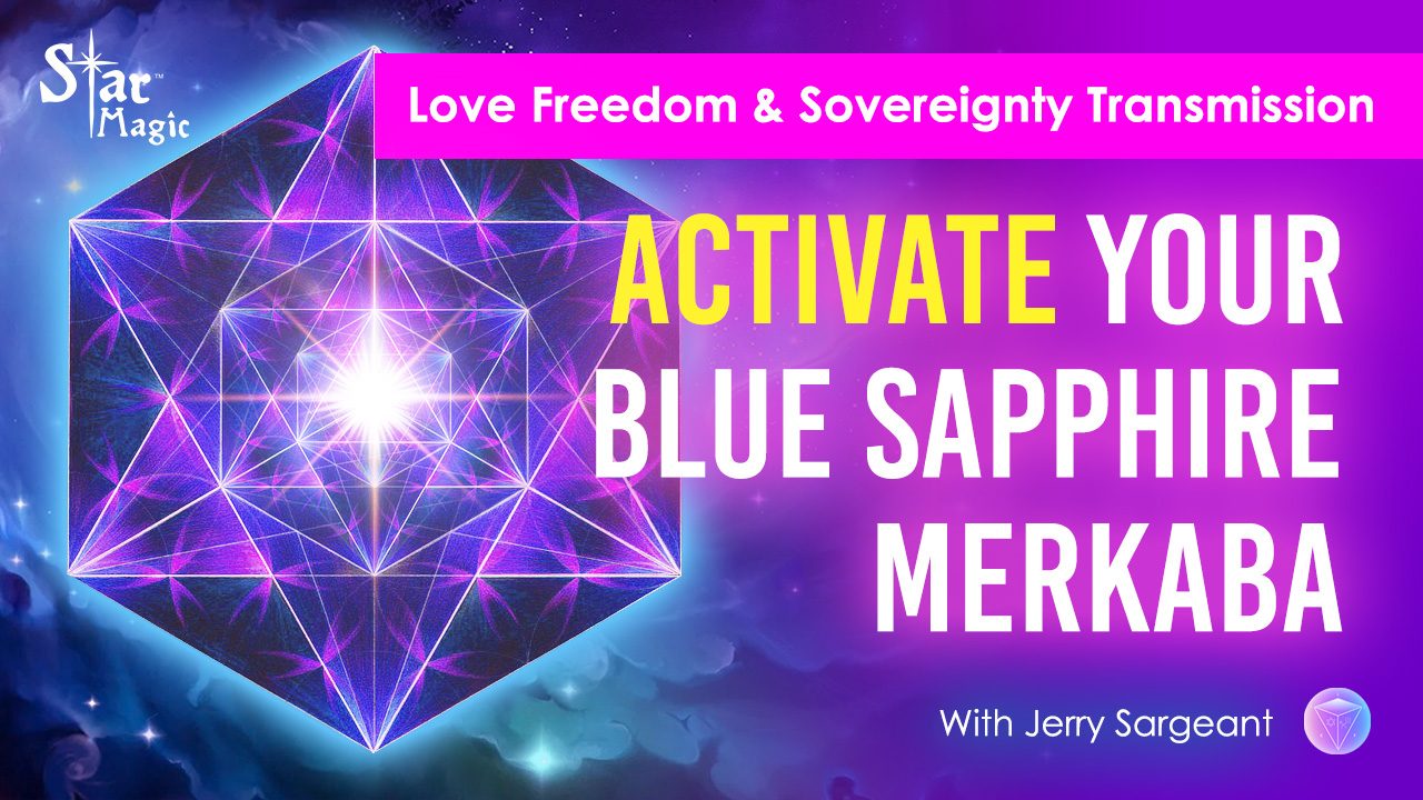 Activate Your Blue Sapphire Merkaba
