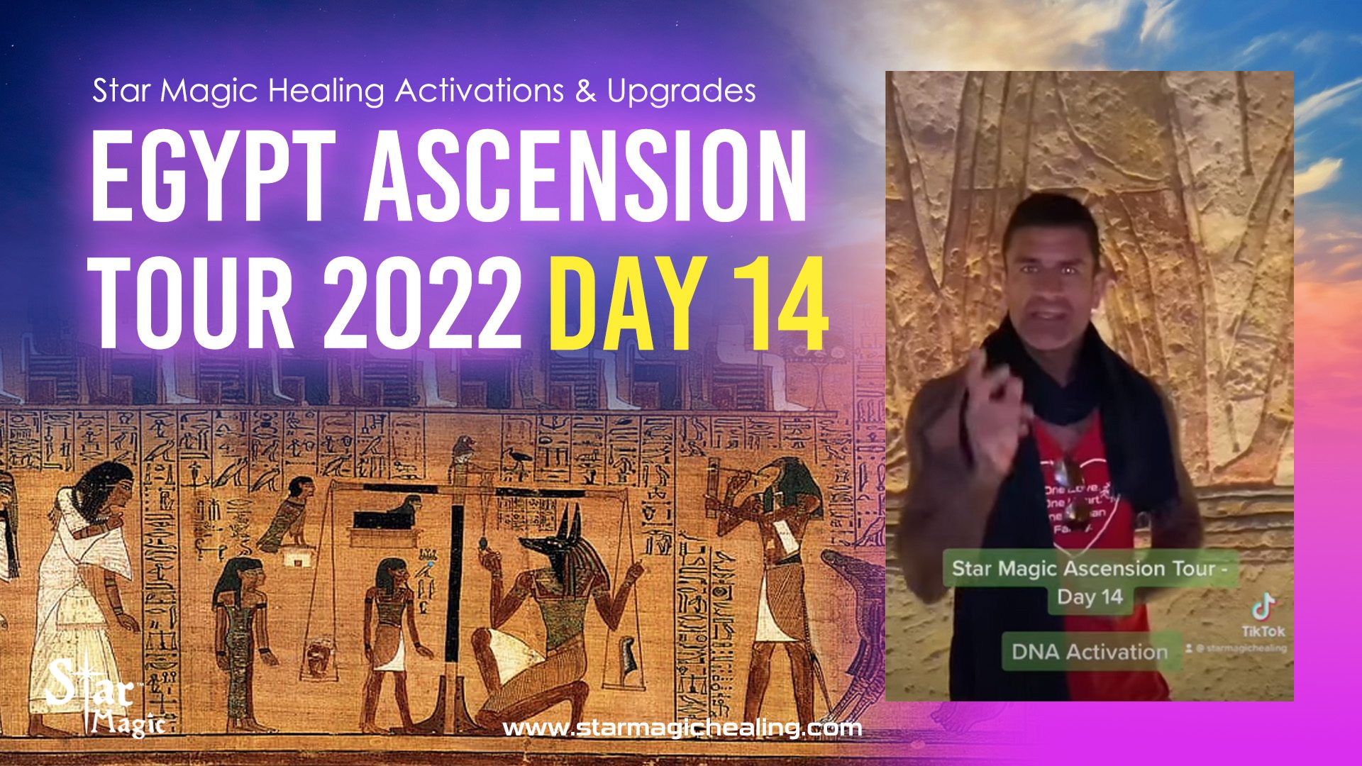 Star Magic Egypt Ascension Tour Day 14 – Activations & Upgrades