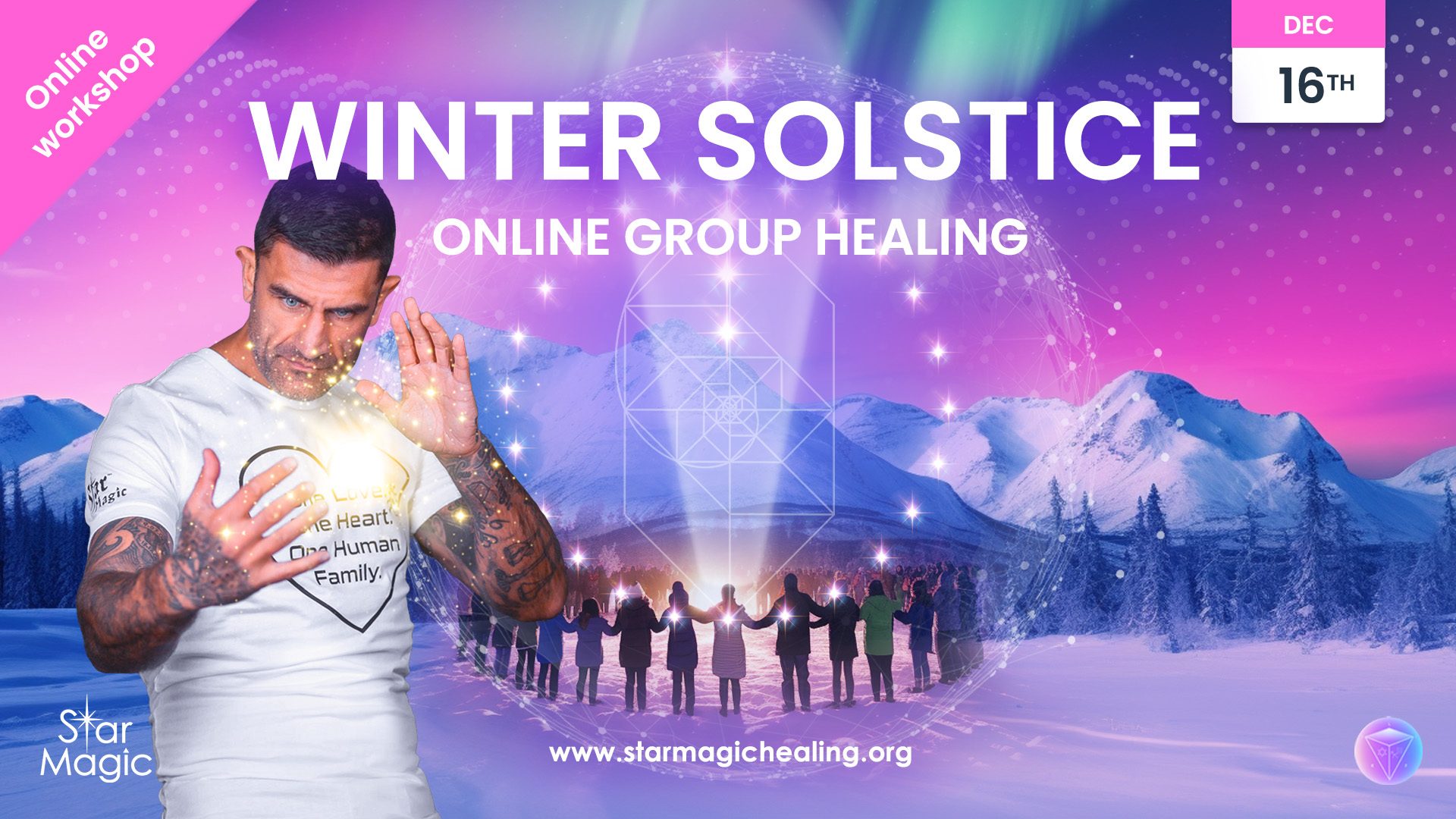 Winter Solstice Remote Group Healing - December 2023