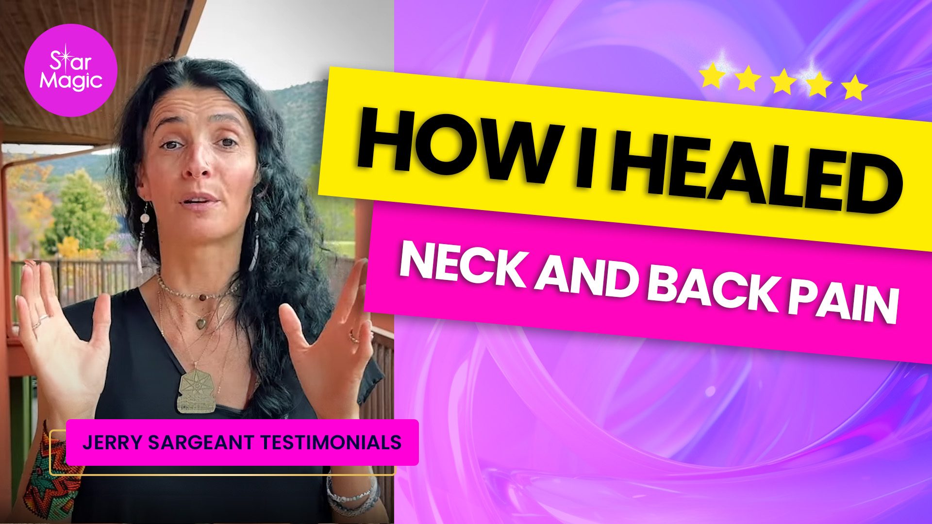 Neck & Back Pain Gone Miracle Healing with Jerry Sargeant