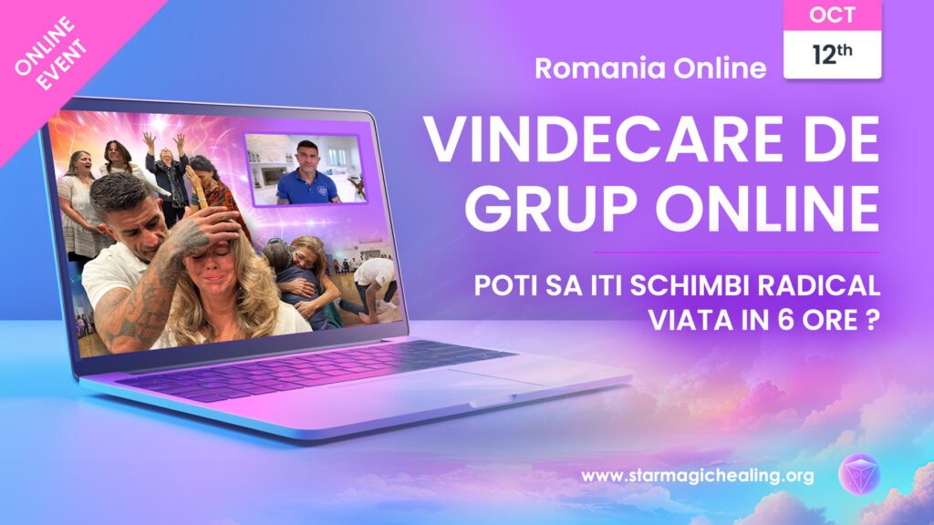 Vindecare De Grup, 12 Octombrie 2024, Online