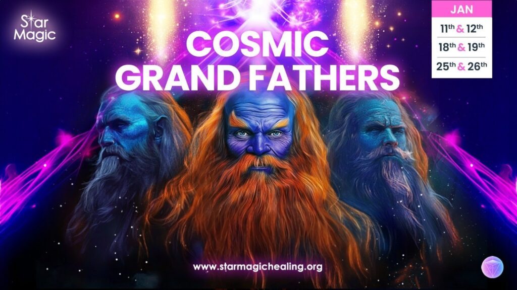 The Cosmic Grandfathers, 11th to 26th January 2025, Online