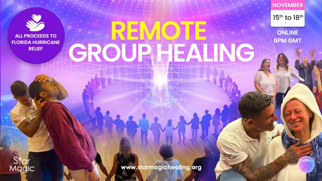 Remote Group Healing, 15th to 18th November 2024, Florida